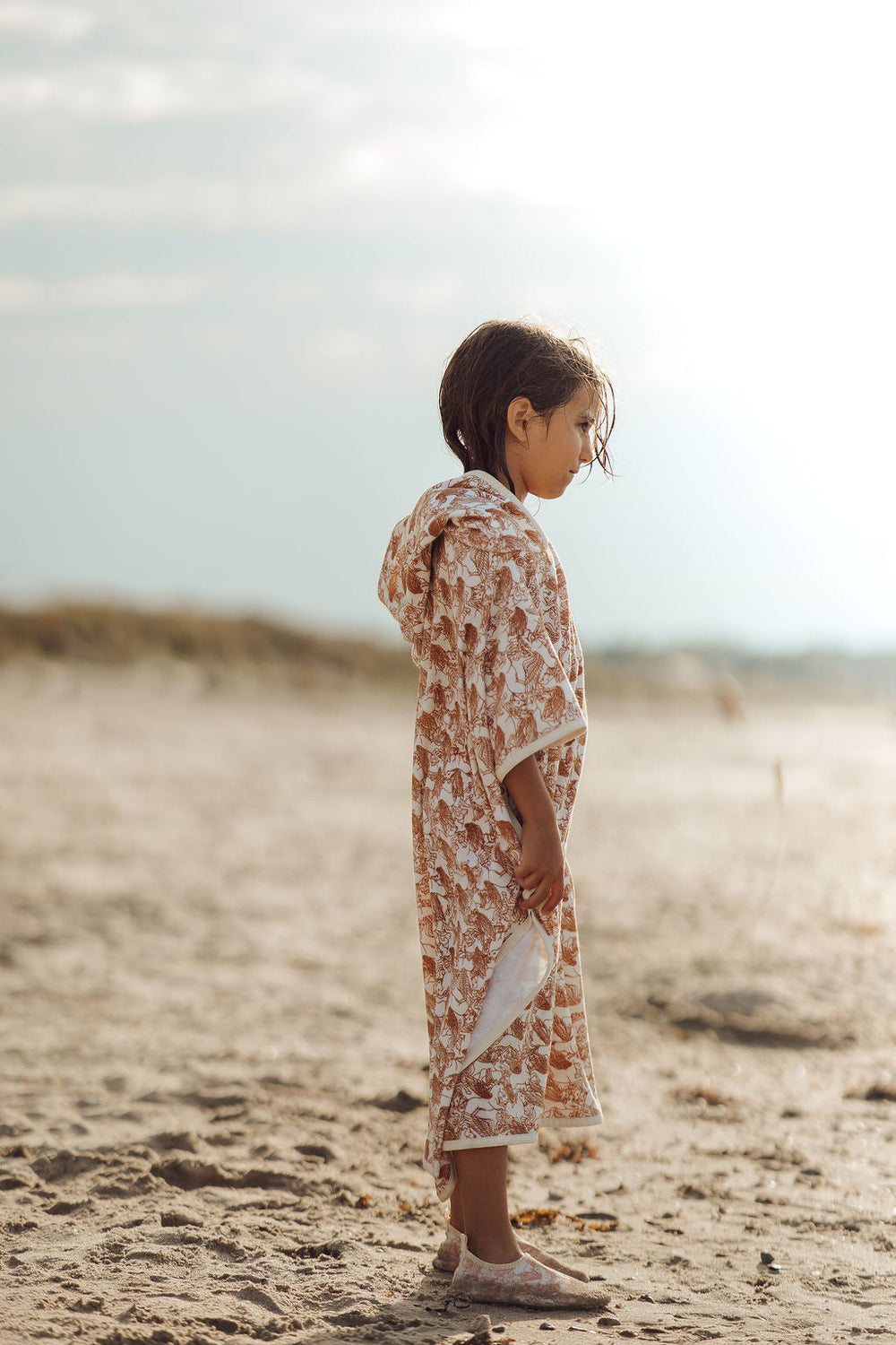 Bathing Towel Poncho | Organic Cotton - Pegasus | Pre-Order SS27