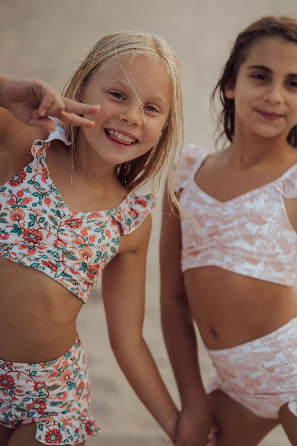 Ruffle 2 Piece Bikini | UPF + Recycled - In Bloom
