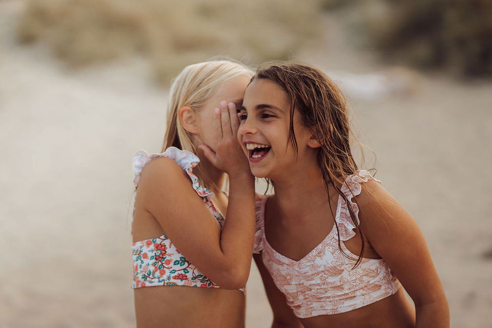 Ruffle 2 Piece Bikini | UPF + Recycled - In Bloom