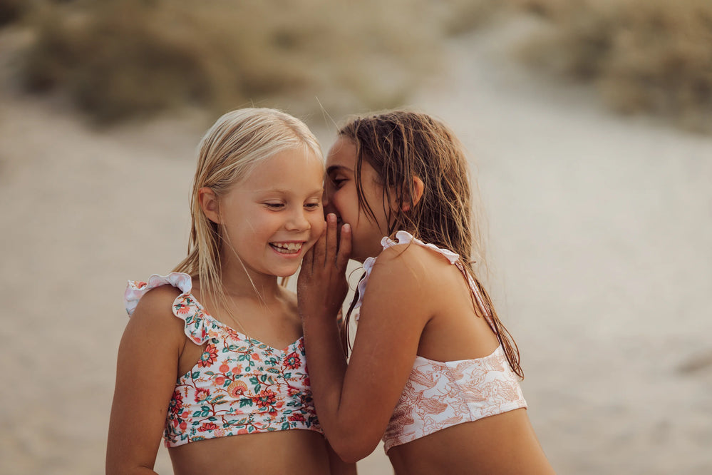 Ruffle 2 Piece Bikini | UPF + Recycled - In Bloom