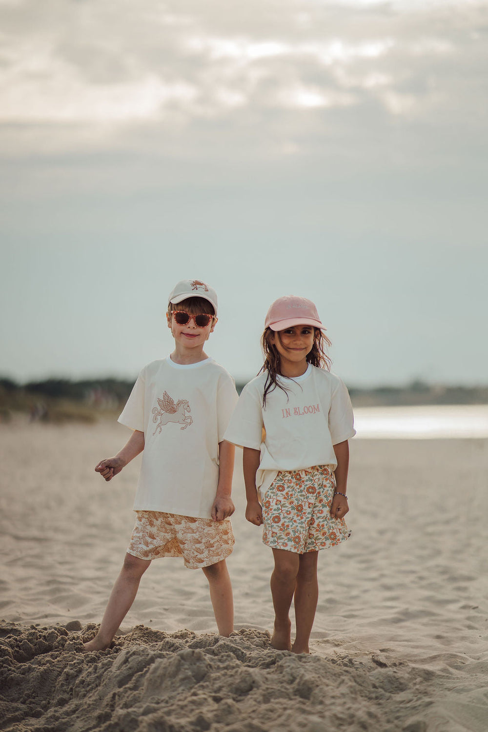 Oversized T-Shirt | Organic Cotton Jersey - In Bloom