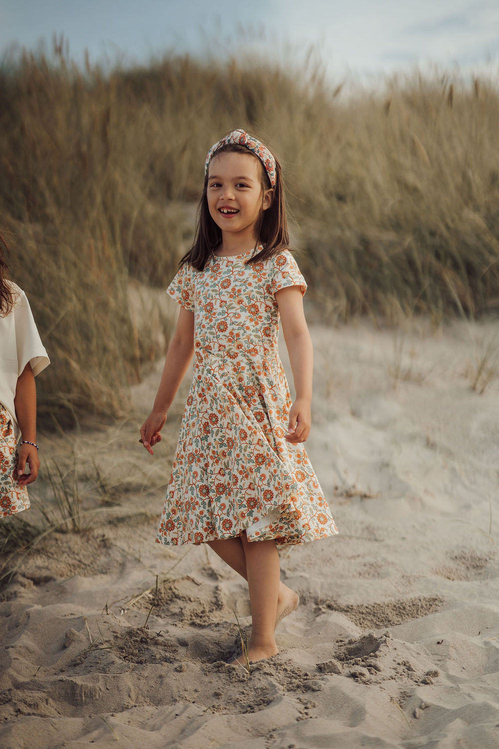 Sweetheart Twirl Dress | Organic Cotton Jersey - In Bloom