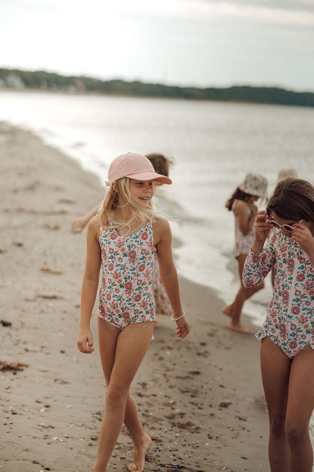 Sweetheart 1 Piece Swimsuit | UPF + Recycled - In Bloom