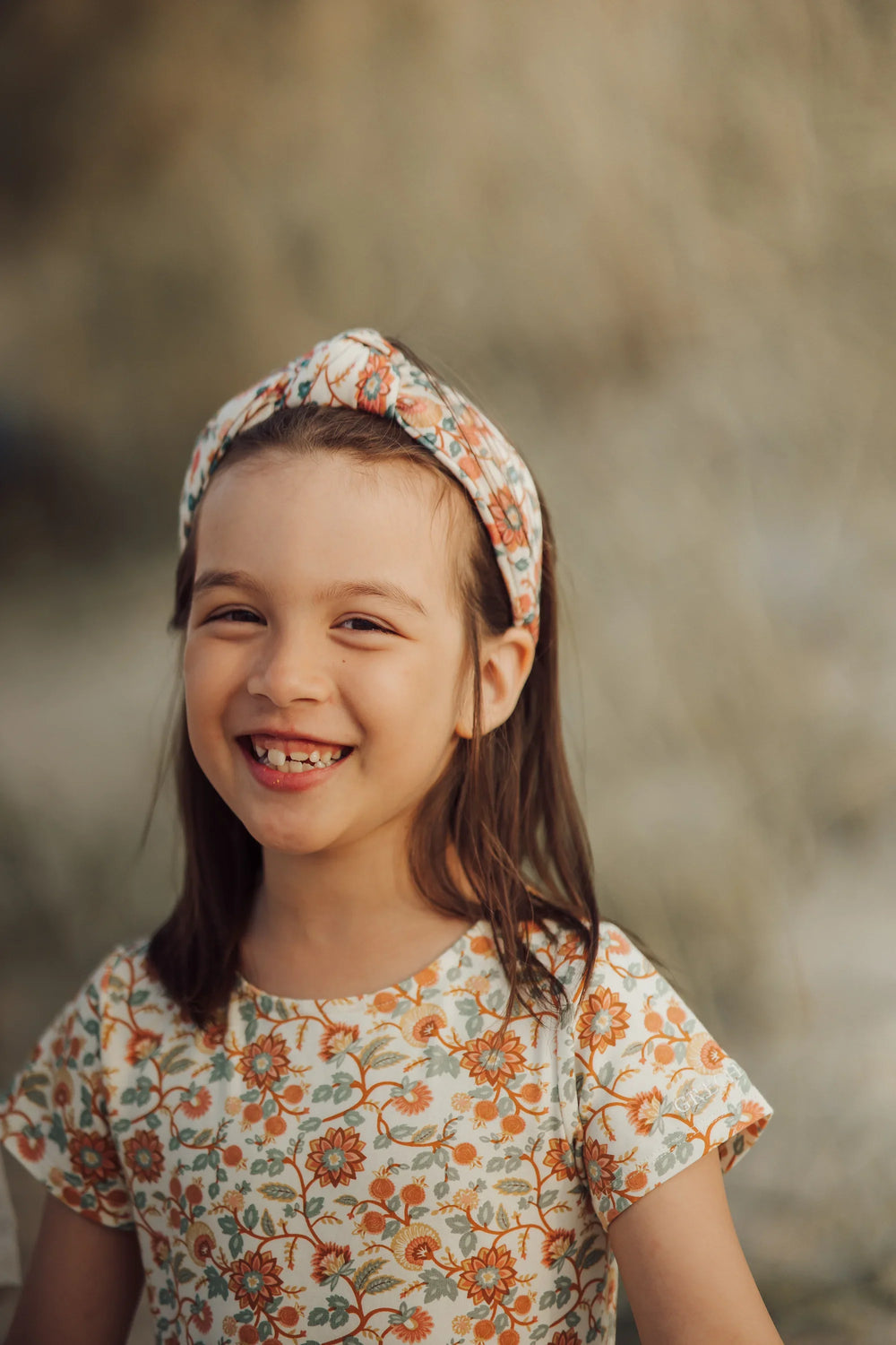 Classic Knot Headband | Organic Cotton | In Bloom | Pre-Order SS27