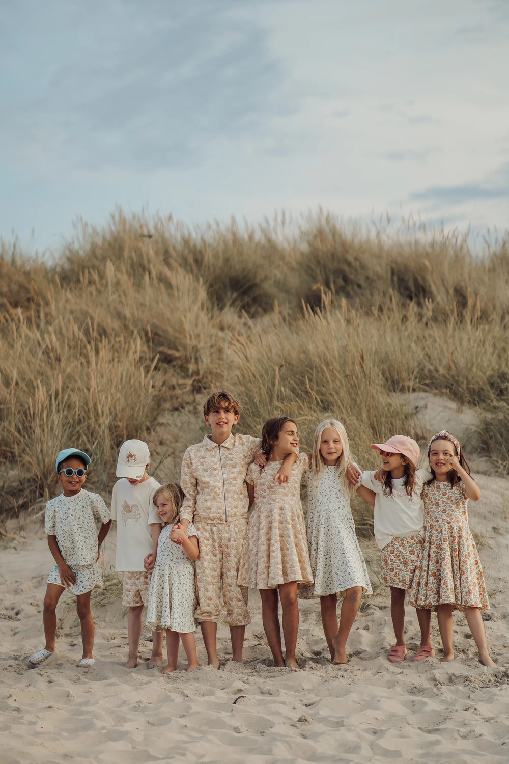 Sweetheart Twirl Dress | Organic Cotton Jersey - In Bloom