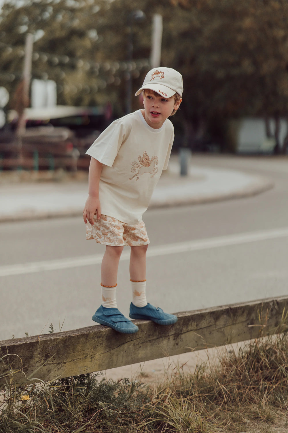 Oversized T-Shirt | Organic Cotton Jersey - Pegasus