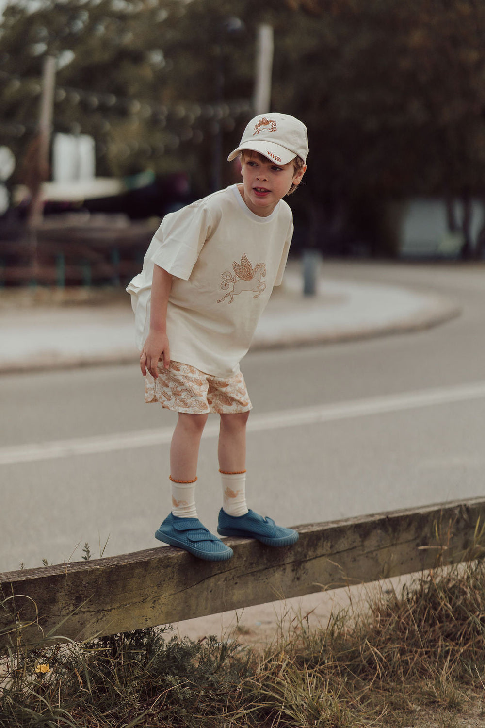 Play Shorts | Organic Cotton Terry - Pegasus | Pre-Order SS27