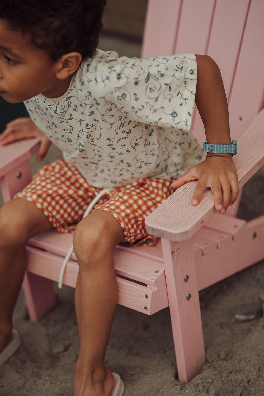 Swim Trunks | UPF + Recycled - Sienna Gingham | Pre-Order SS27