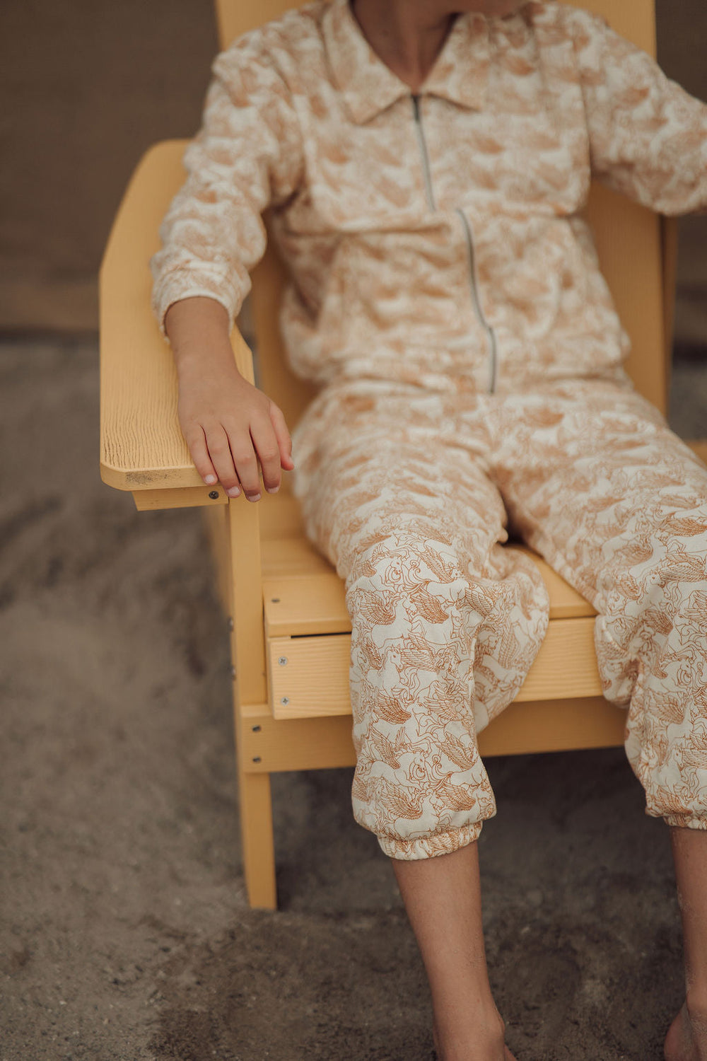 Tracksuit Jacket  | Organic Cotton Jersey  - Pegasus