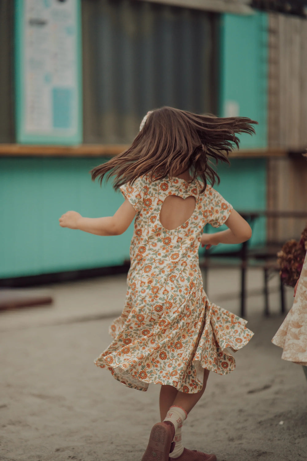 Sweetheart Twirl Dress | Organic Cotton Jersey - In Bloom