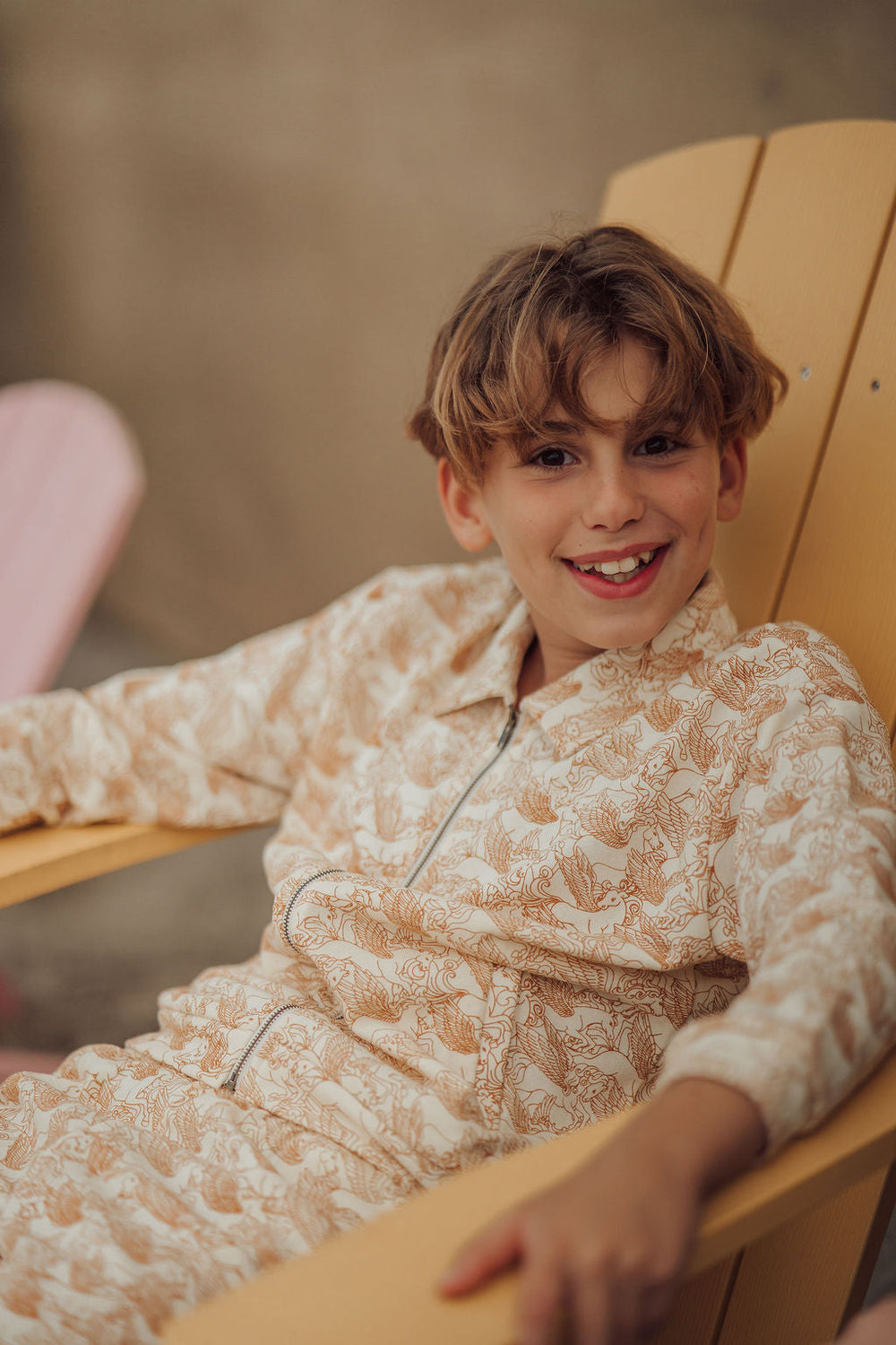 Tracksuit Jacket  | Organic Cotton Jersey  - Pegasus