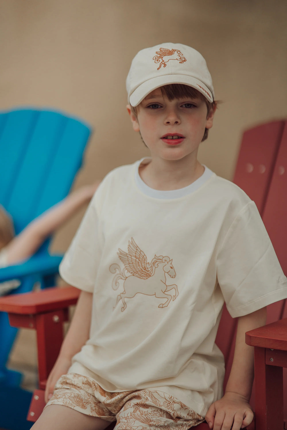 Oversized T-Shirt | Organic Cotton Jersey - Pegasus