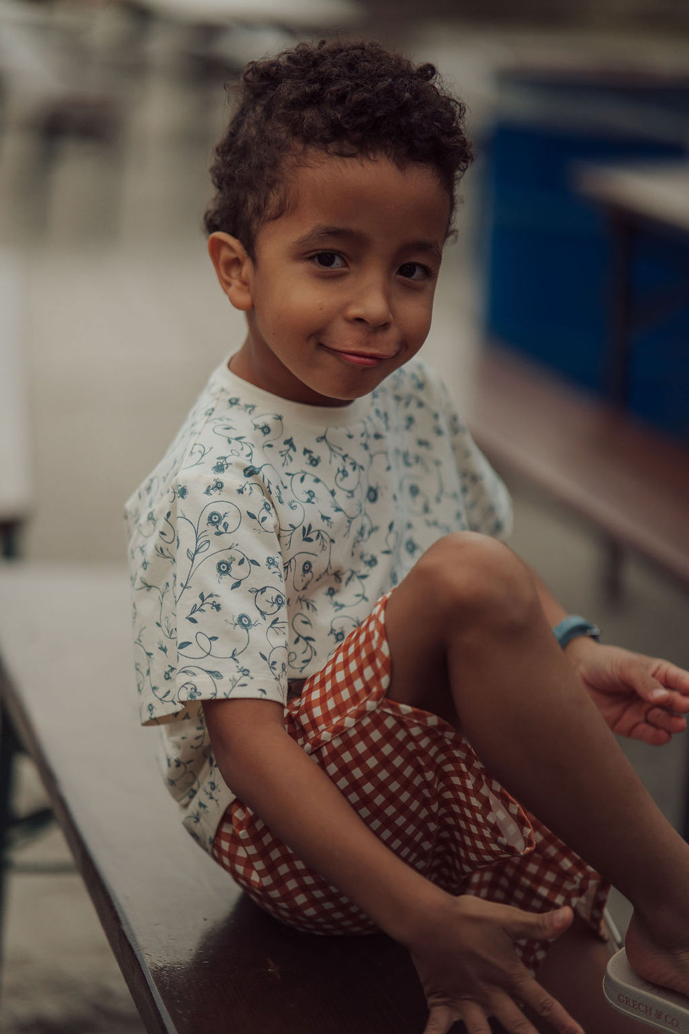 Swim Trunks | UPF + Recycled - Sienna Gingham