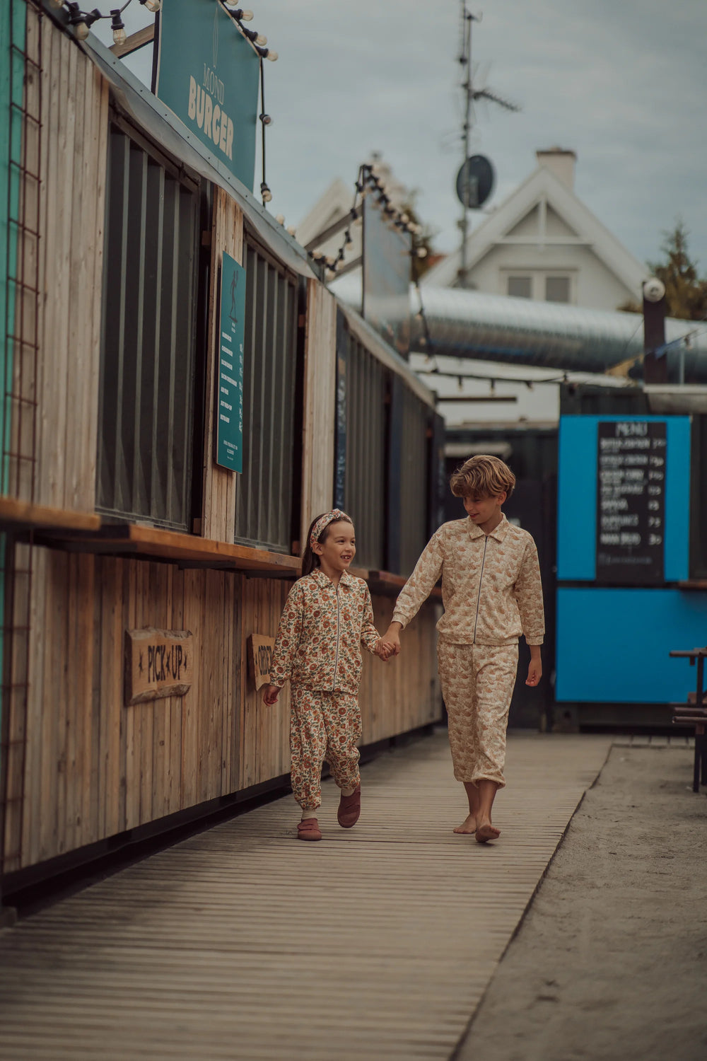 Tracksuit Pants | Organic Cotton Jersey  - In Bloom