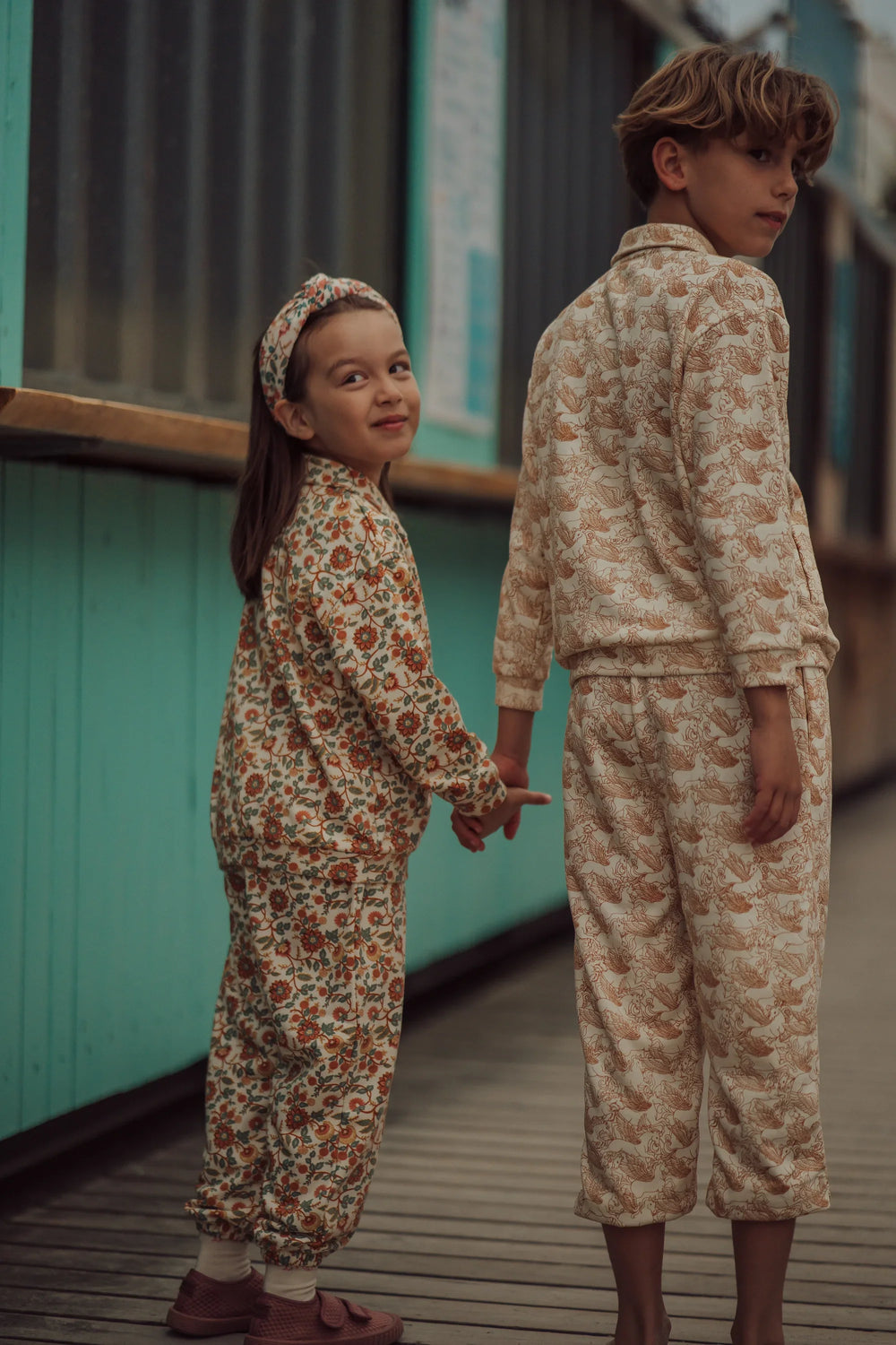 Tracksuit Jacket  | Organic Cotton Jersey  - In Bloom | Pre-Order SS27
