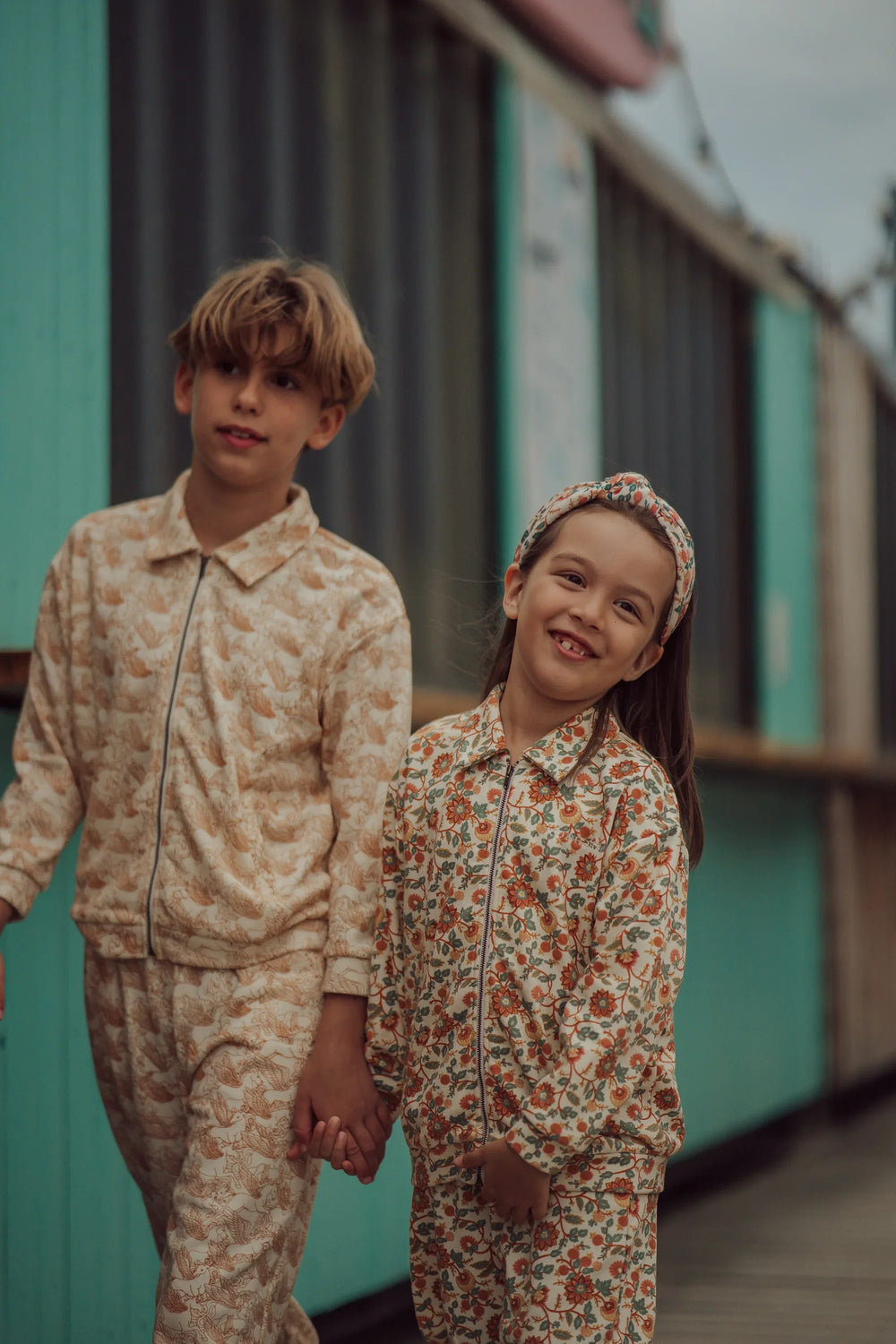 Tracksuit Jacket  | Organic Cotton Jersey  - In Bloom | Pre-Order SS27