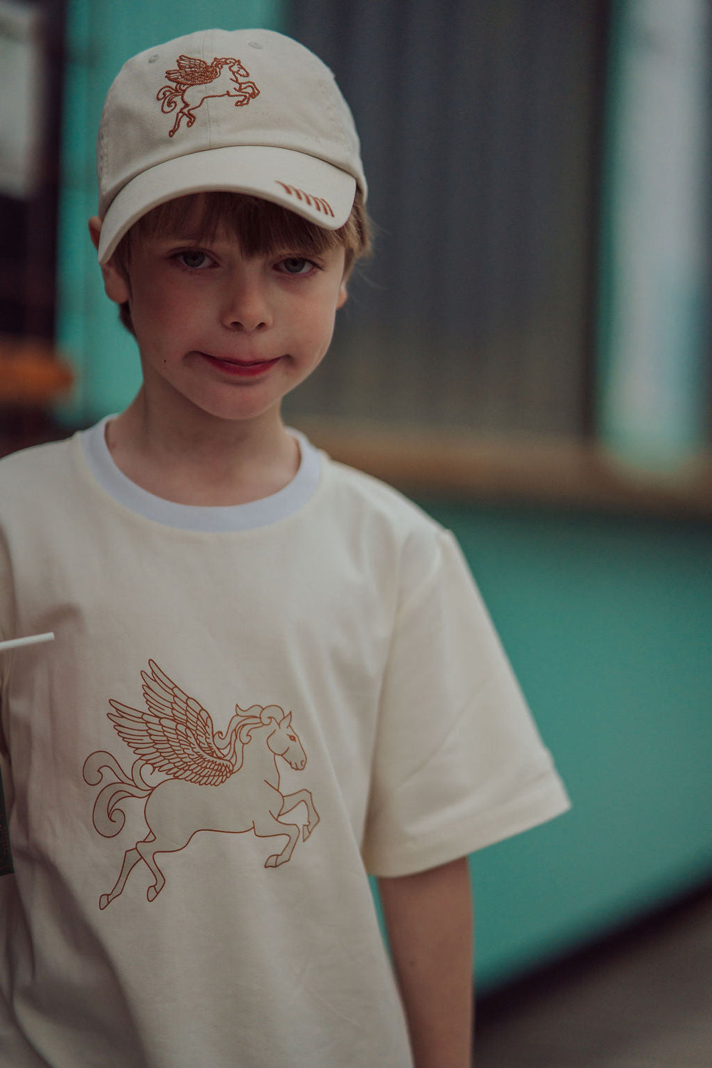Oversized T-Shirt | Organic Cotton Jersey - Pegasus