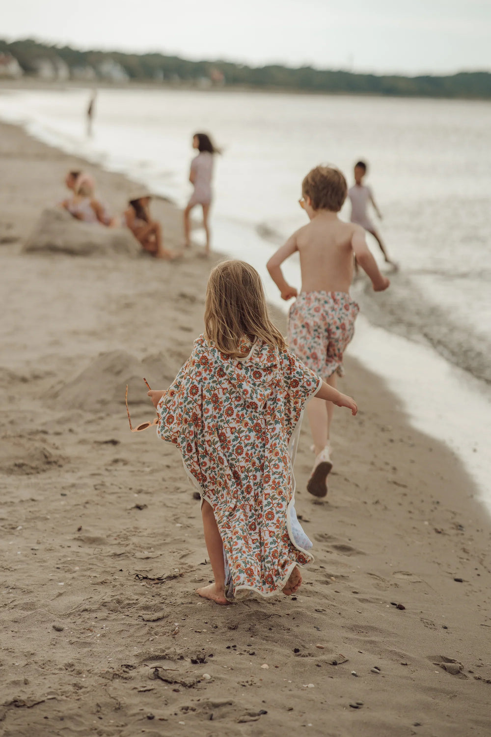 Bathing Towel Poncho | Organic Cotton - In Bloom | Pre-Order SS27