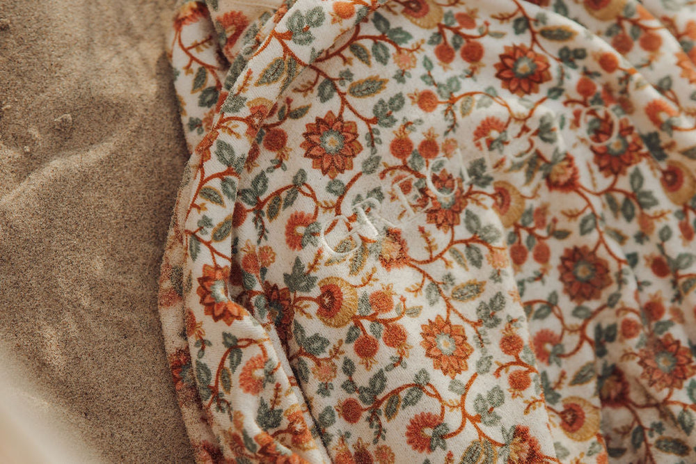 Bathing Towel Poncho | Organic Cotton - In Bloom | Pre-Order SS27