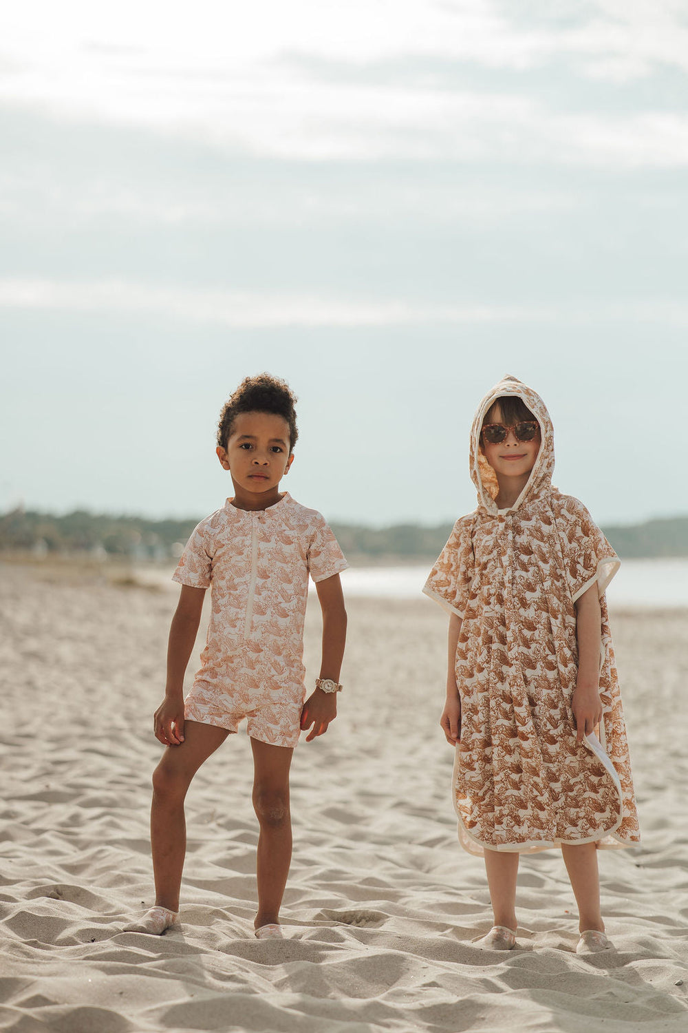 Bathing Towel Poncho | Organic Cotton - Pegasus | Pre-Order SS27