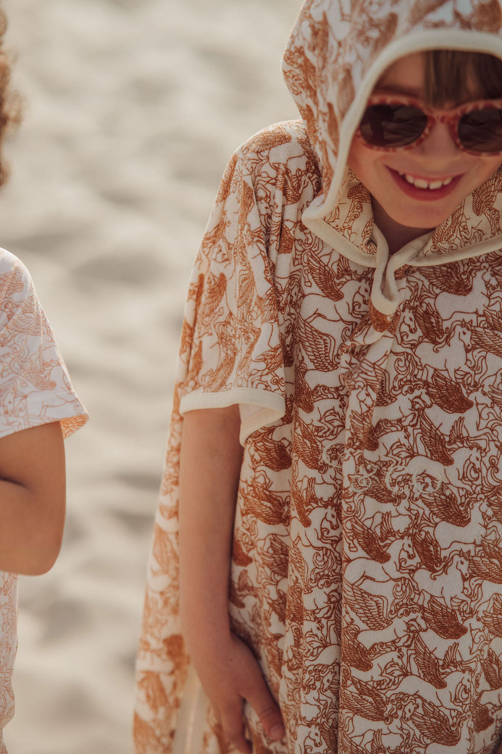 Bathing Towel Poncho | Organic Cotton - Pegasus | Pre-Order SS27