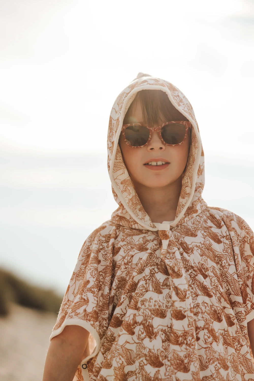 Bathing Towel Poncho | Organic Cotton - Pegasus | Pre-Order SS27