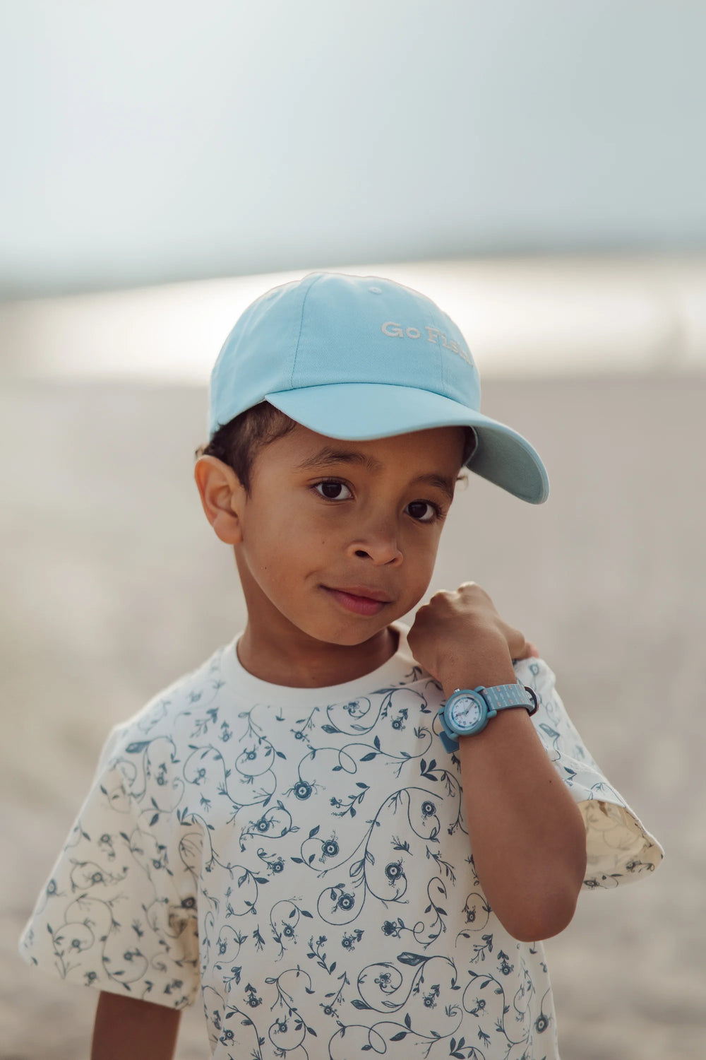 Baseball Cap | Organic Cotton + UPF - Go Fish