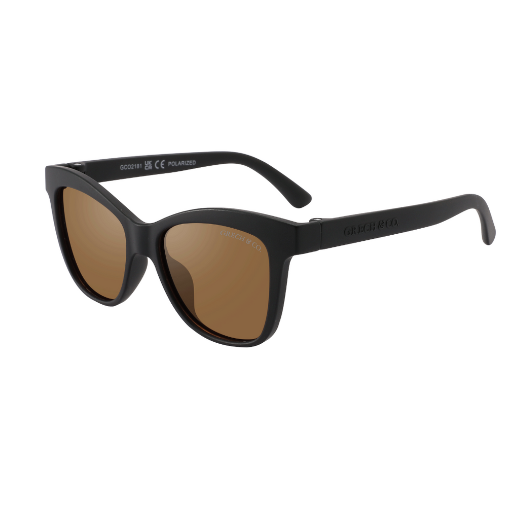 Iconic Wayfarer | Polarized Sunglasses | Black