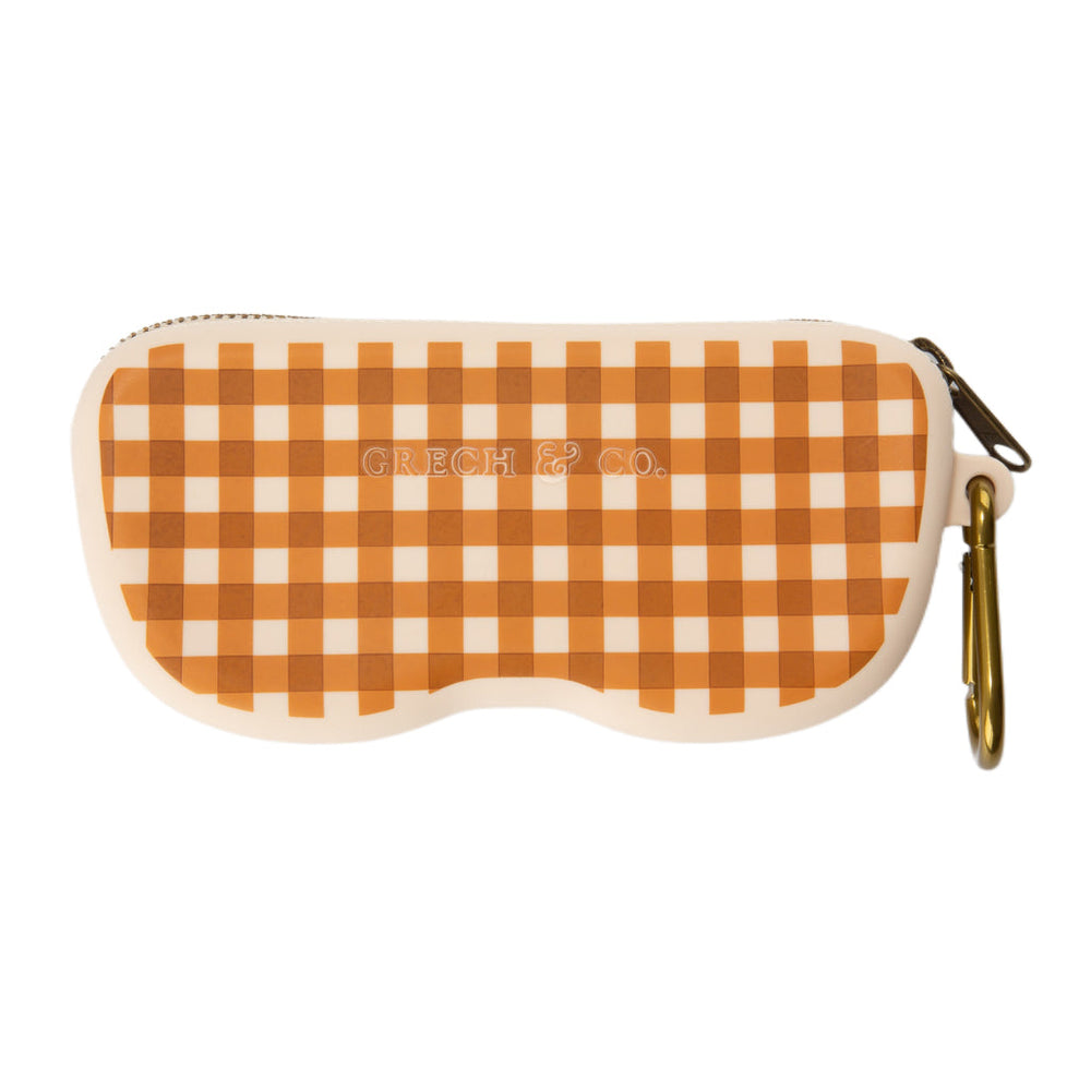 Zip + Go Case | Soft Silicone | Sienna Gingham | Pre-Order SS27