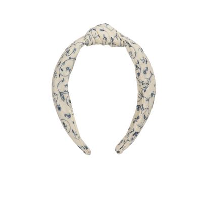 Classic Knot Headband ~ Scandi Floral