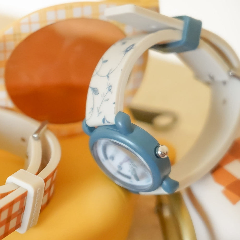Classic Watches | Silicone + Stainless Steel | Scandi Floral | Pre-Order SS27
