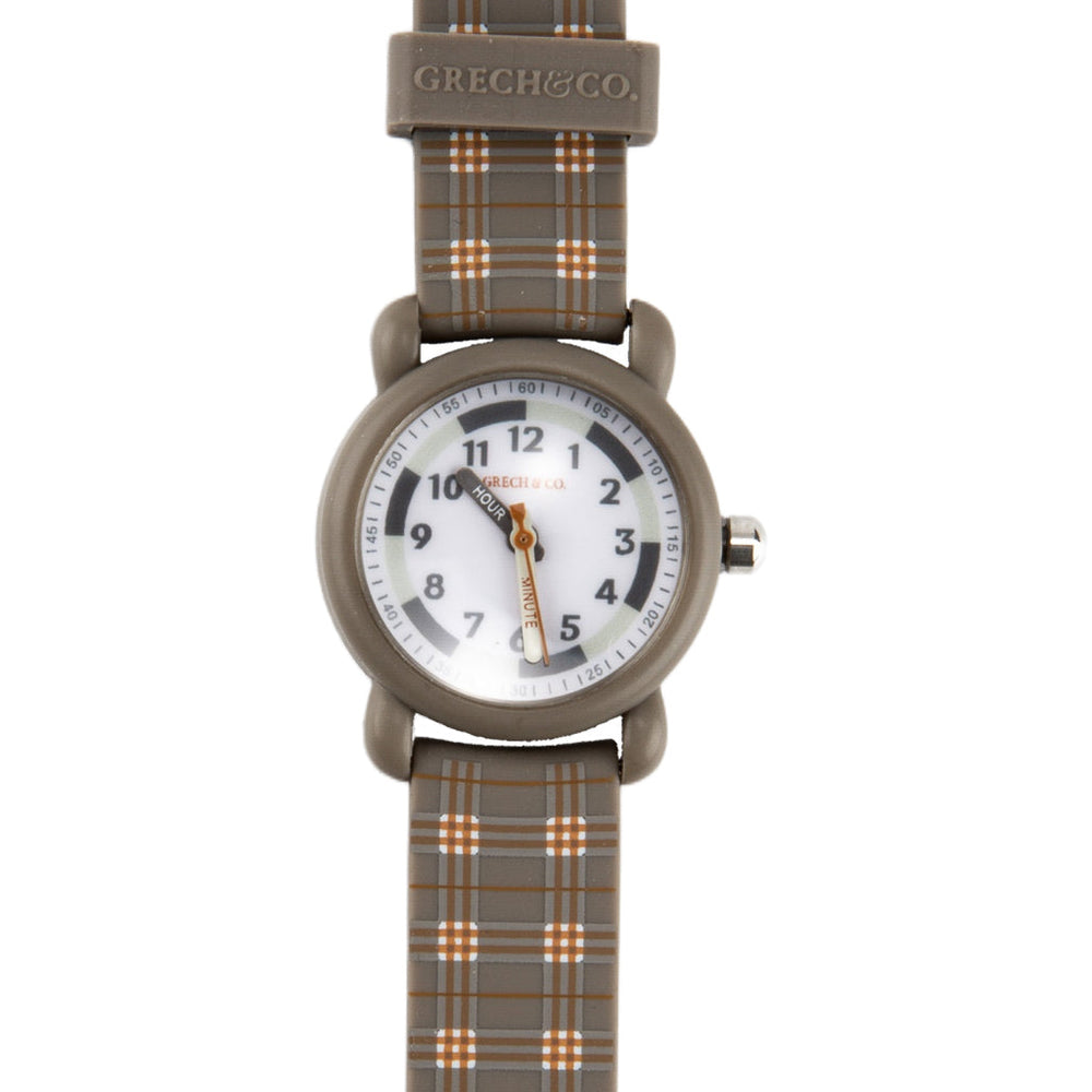 Classic Watches | Silicone + Stainless Steel | Storm Plaid | Pre-Order SS27