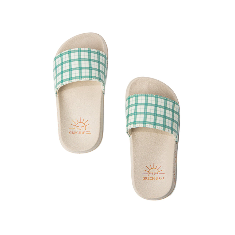 Slide Sandal | Patterns - Fern Plaid | Pre-Order SS27