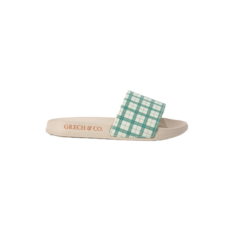 Slide Sandal | Patterns - Fern Plaid | Pre-Order SS27