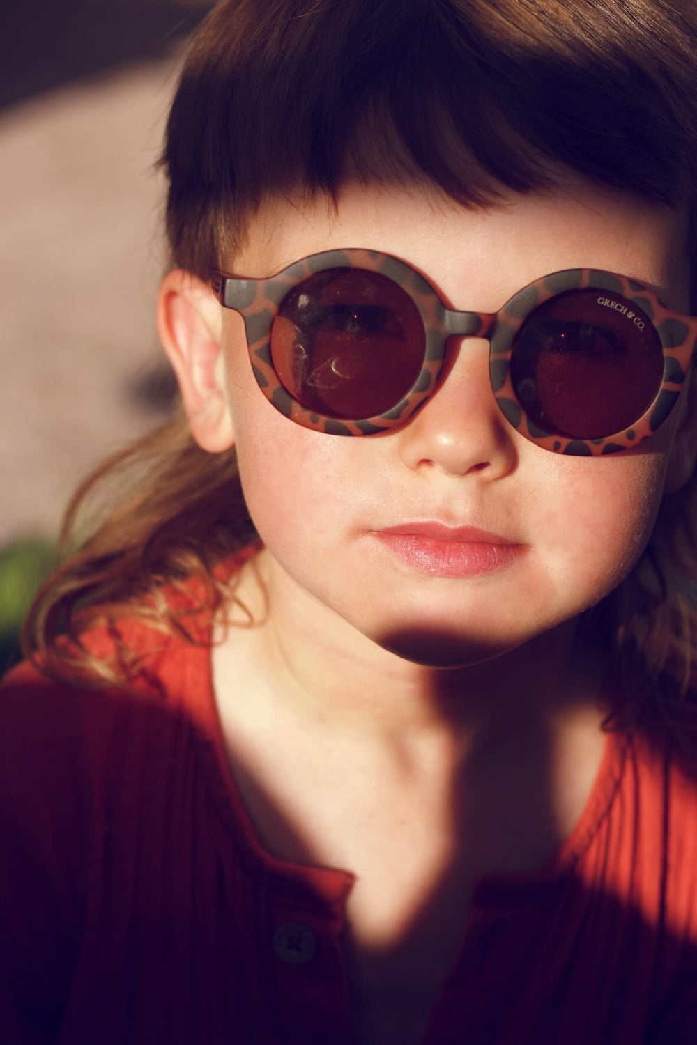 Original Round Sustainable Sunglasses | Bio-Based  Bendable Polarized | Tortoise