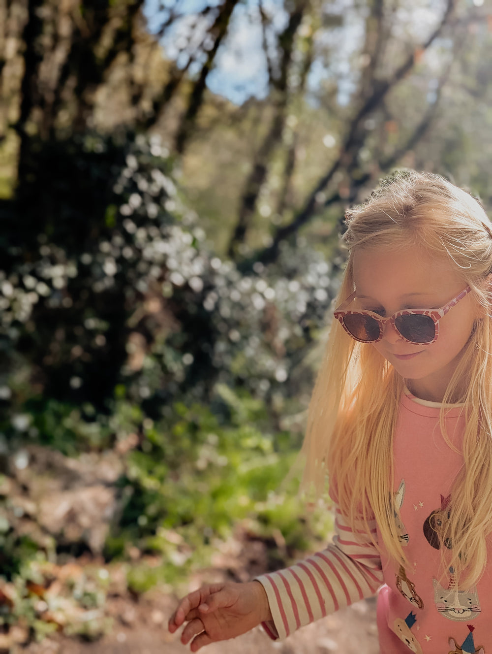 Classic Wayfarer Sustainable Sunglasses | Bio-Based · Bendable · Polarized | Child | 3-8 Y | Ivory Tortoise | Pre-Order SS27