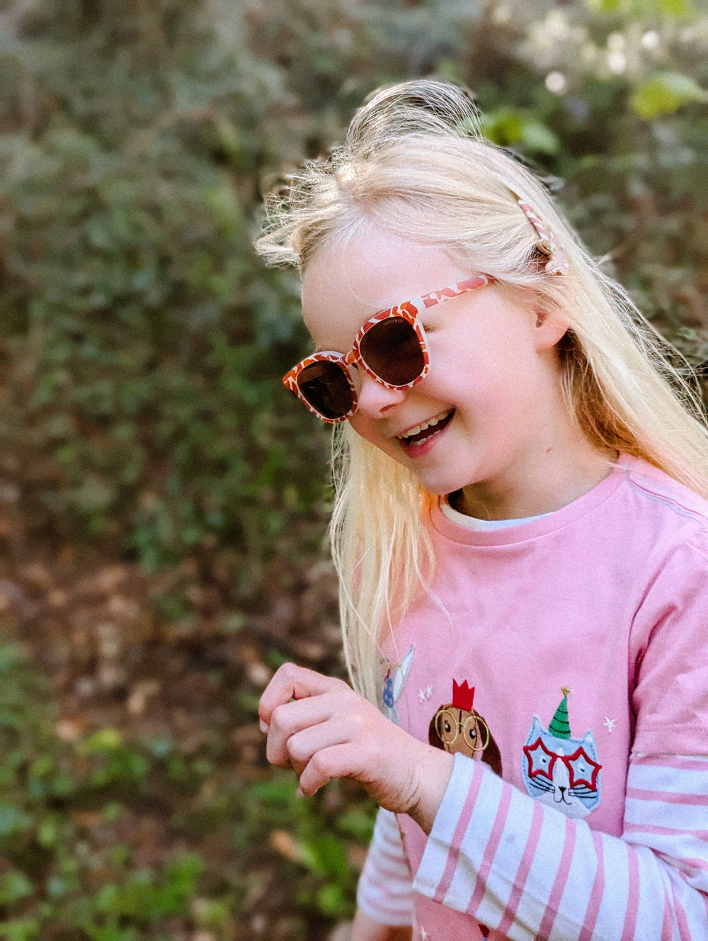 Classic Wayfarer Sustainable Sunglasses | Bio-Based · Bendable · Polarized | Child | 3-8 Y | Ivory Tortoise | Pre-Order SS27