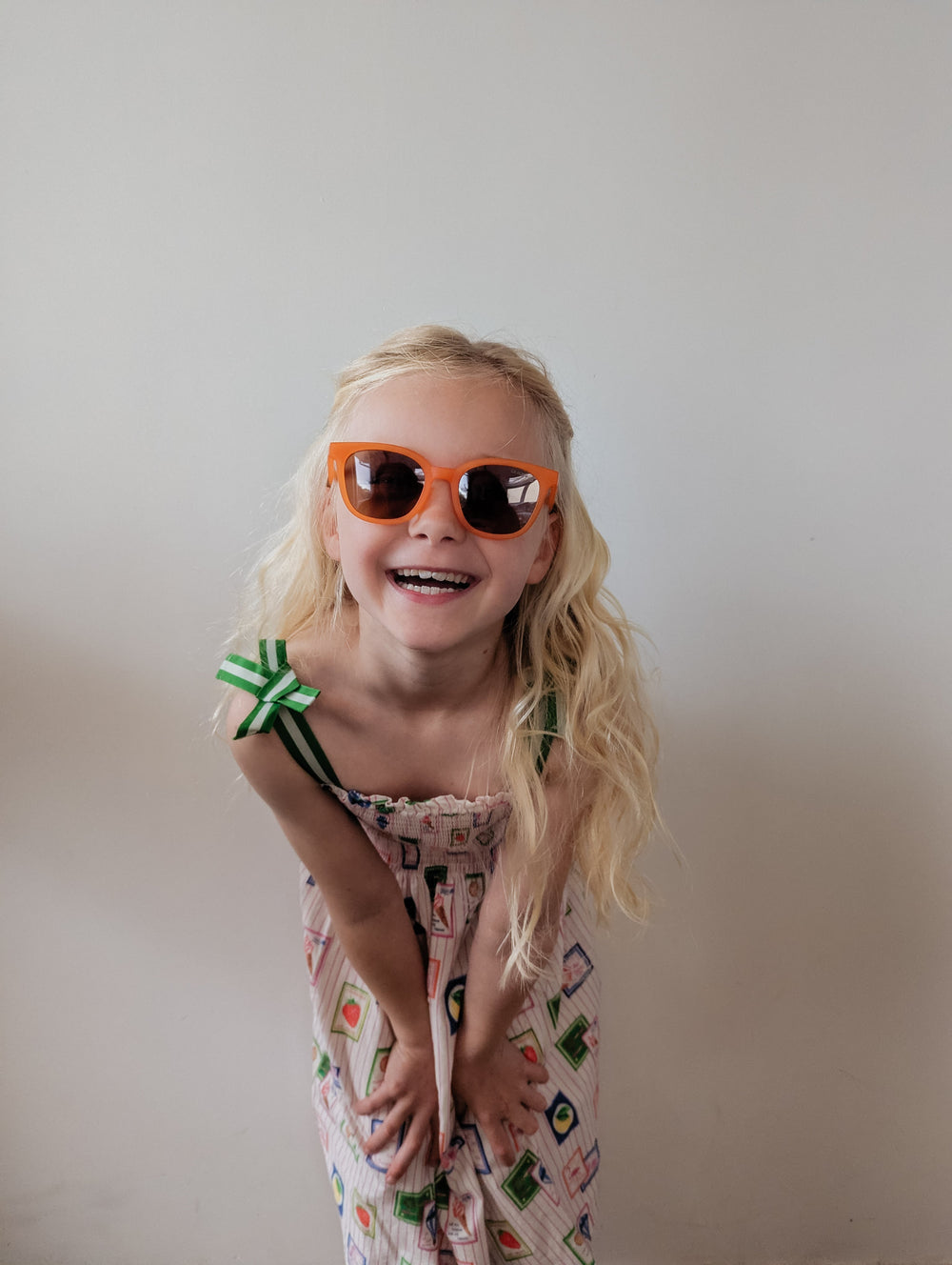 Classic Wayfarer Sustainable Sunglasses | Bio-Based · Bendable · Polarized | Child | 3-8 Y | Sienna | Pre-Order SS27