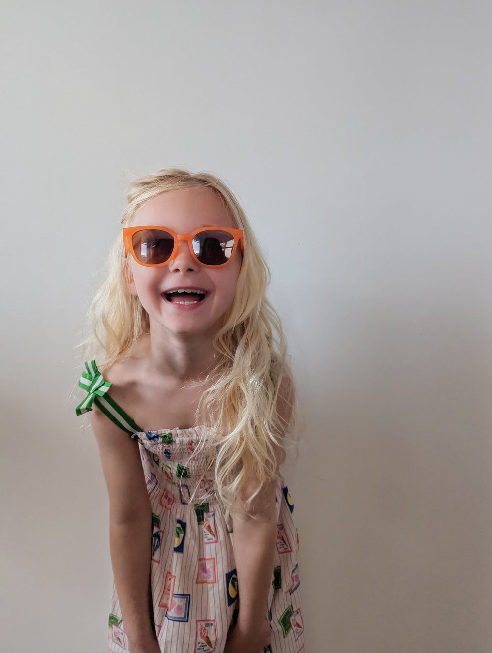 Classic Wayfarer Sustainable Sunglasses | Bio-Based · Bendable · Polarized | Child | 3-8 Y | Sienna | Pre-Order SS27