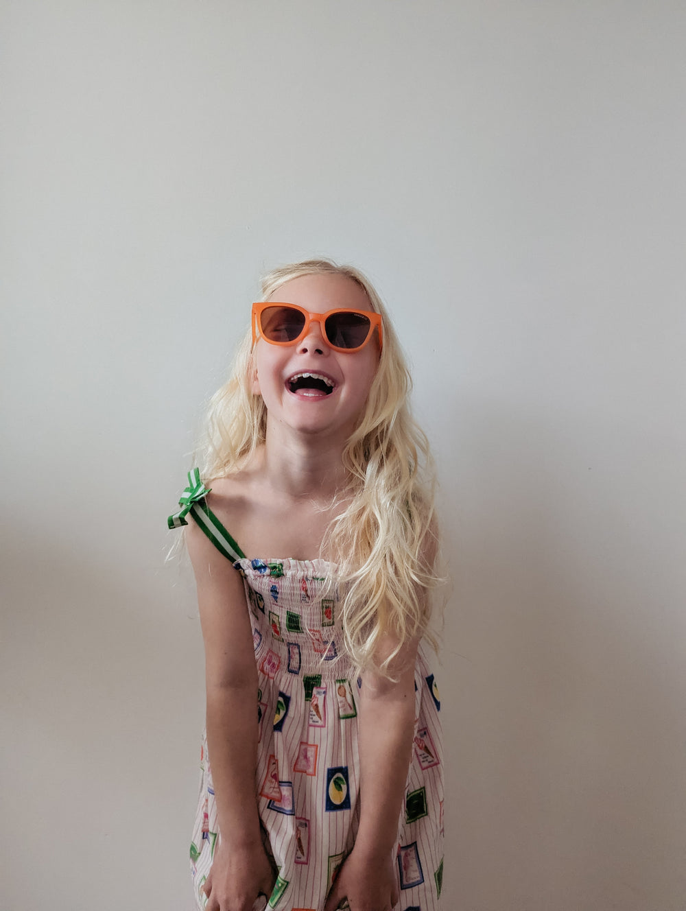 Classic Wayfarer Sustainable Sunglasses | Bio-Based · Bendable · Polarized | Child | 3-8 Y | Sienna | Pre-Order SS27