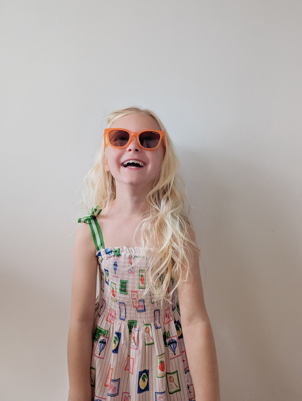 Classic Wayfarer Sustainable Sunglasses | Bio-Based · Bendable · Polarized | Child | 3-8 Y | Sienna | Pre-Order SS27