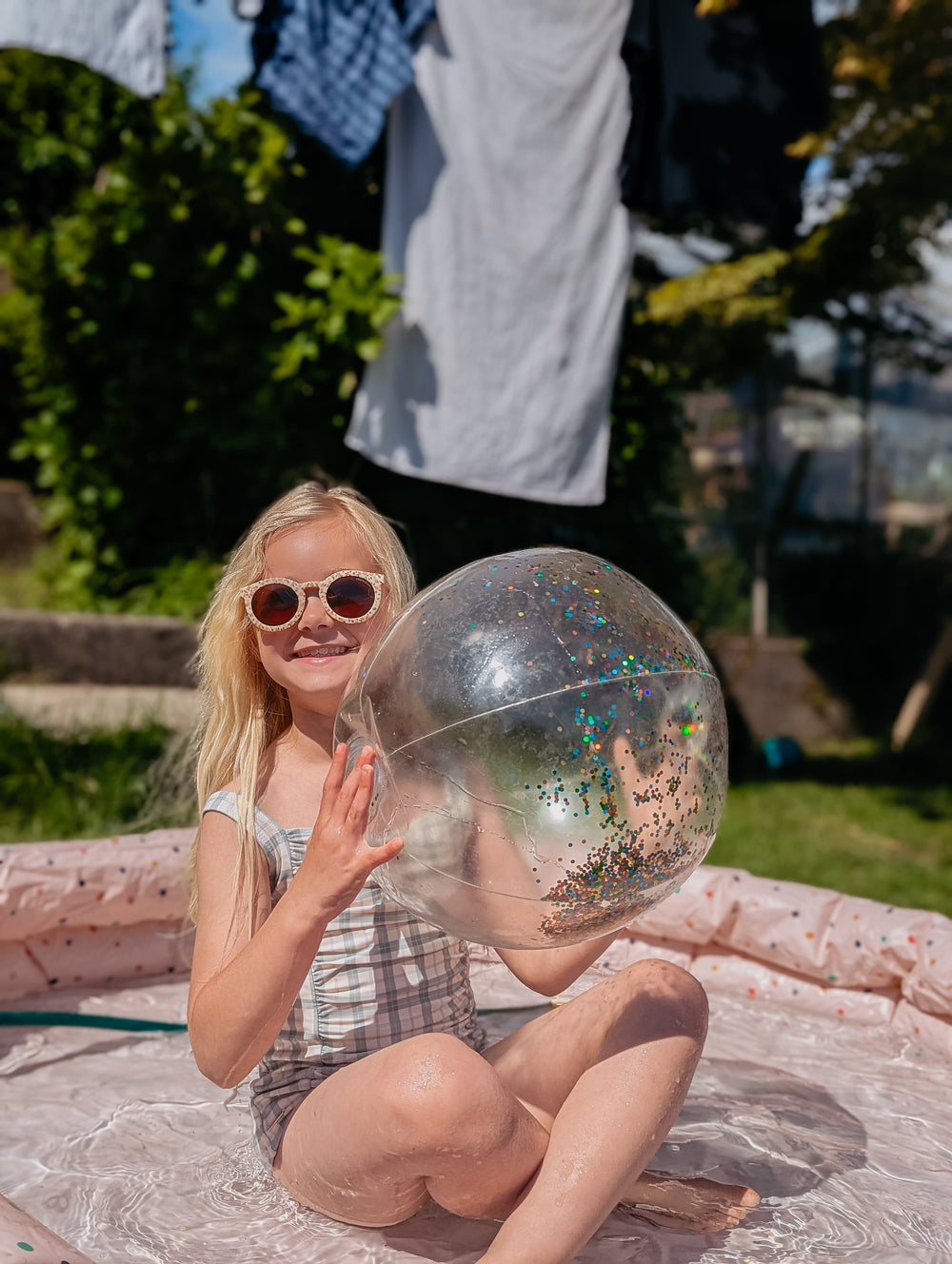 Original Round Sustainable Sunglasses | Bio-Based  Bendable Polarized | Sunset Meadow