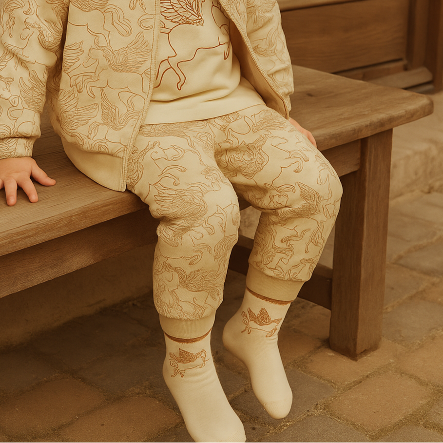 Tracksuit Pants | Organic Cotton Jersey - Pegasus