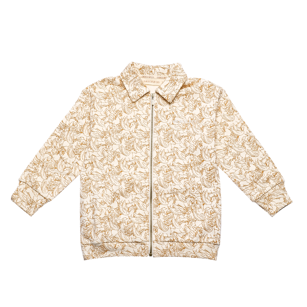 Tracksuit Jacket  | Organic Cotton Jersey  - Pegasus | Pre-Order SS27