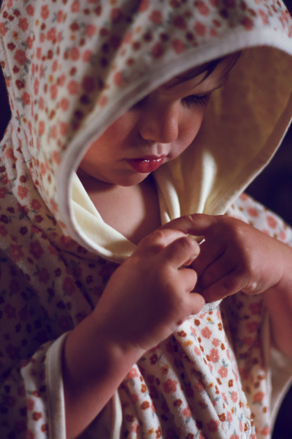 Bathing Towel Poncho | Organic Cotton - Sunset Meadow | Pre-Order SS27