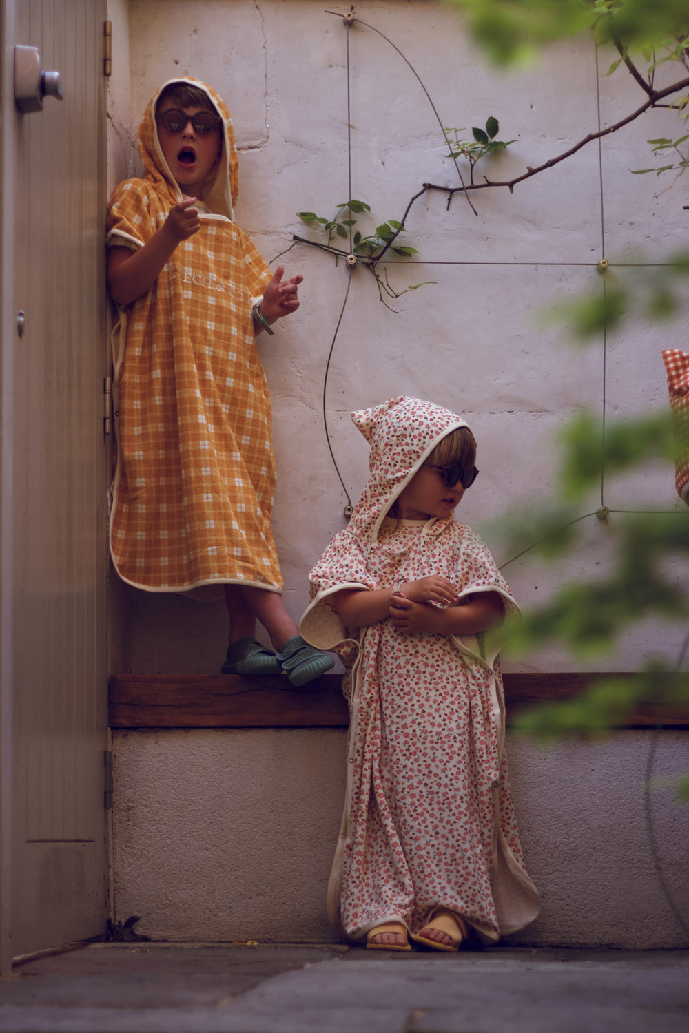Bathing Towel Poncho | Organic Cotton - Buckwheat | Pre-Order SS27