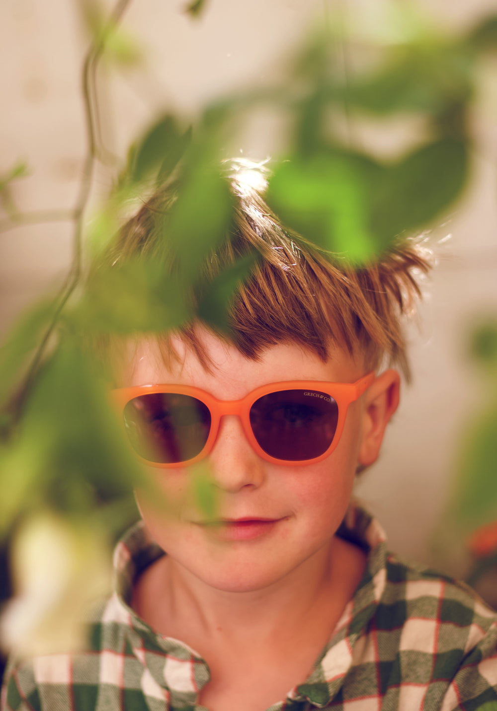 Classic Wayfarer Sustainable Sunglasses | Bio-Based · Bendable · Polarized | Child | 3-8 Y | Sienna | Pre-Order SS27