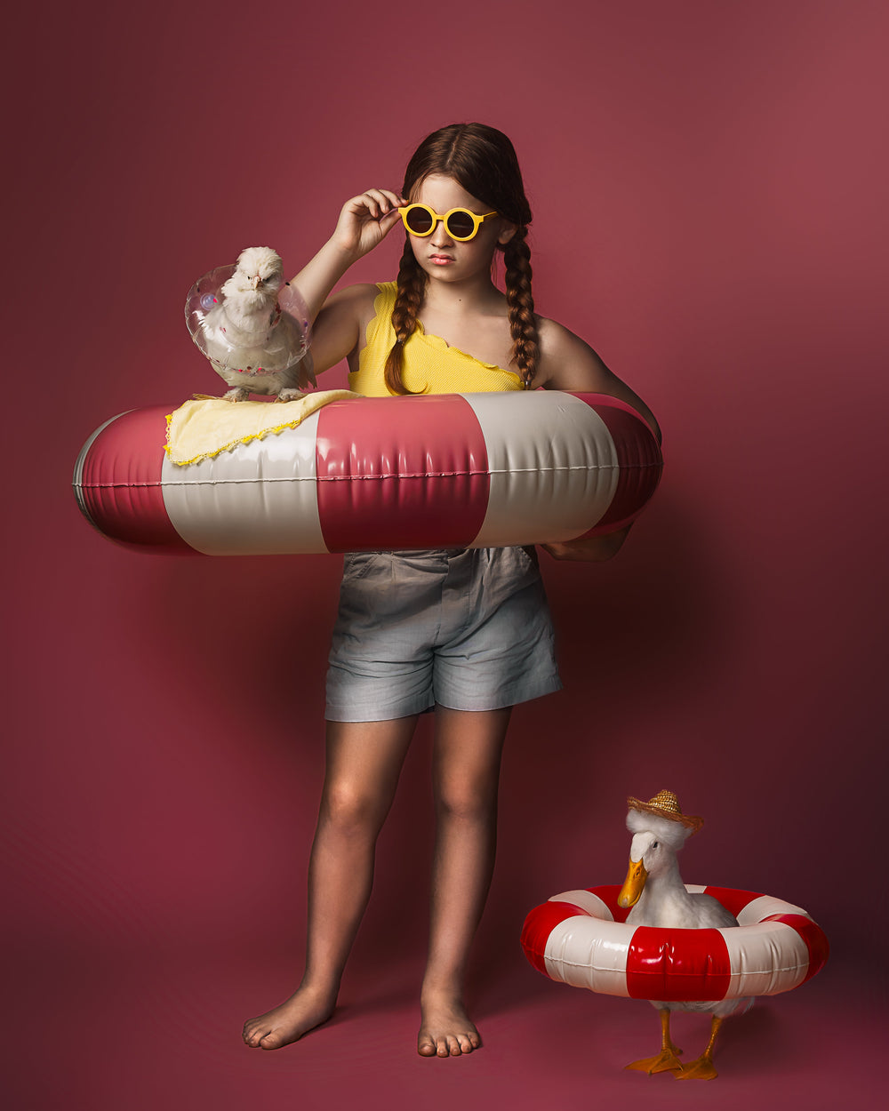 Original Round Sustainable Sunglasses | Bio-Based  Bendable Polarized | Mellow Yellow