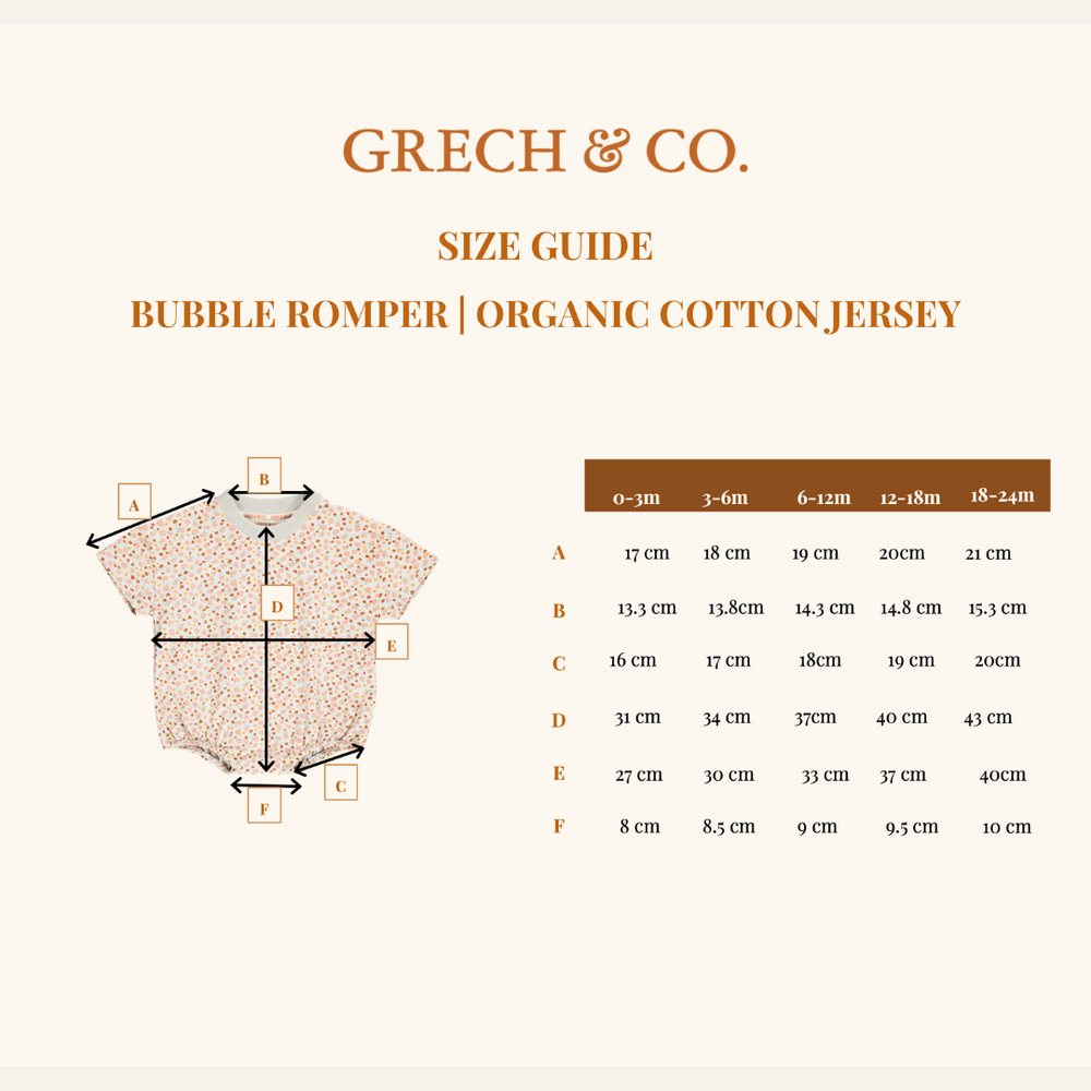 Bubble Romper | Organic Cotton Jersey - Pegasus | Pre-Order SS27