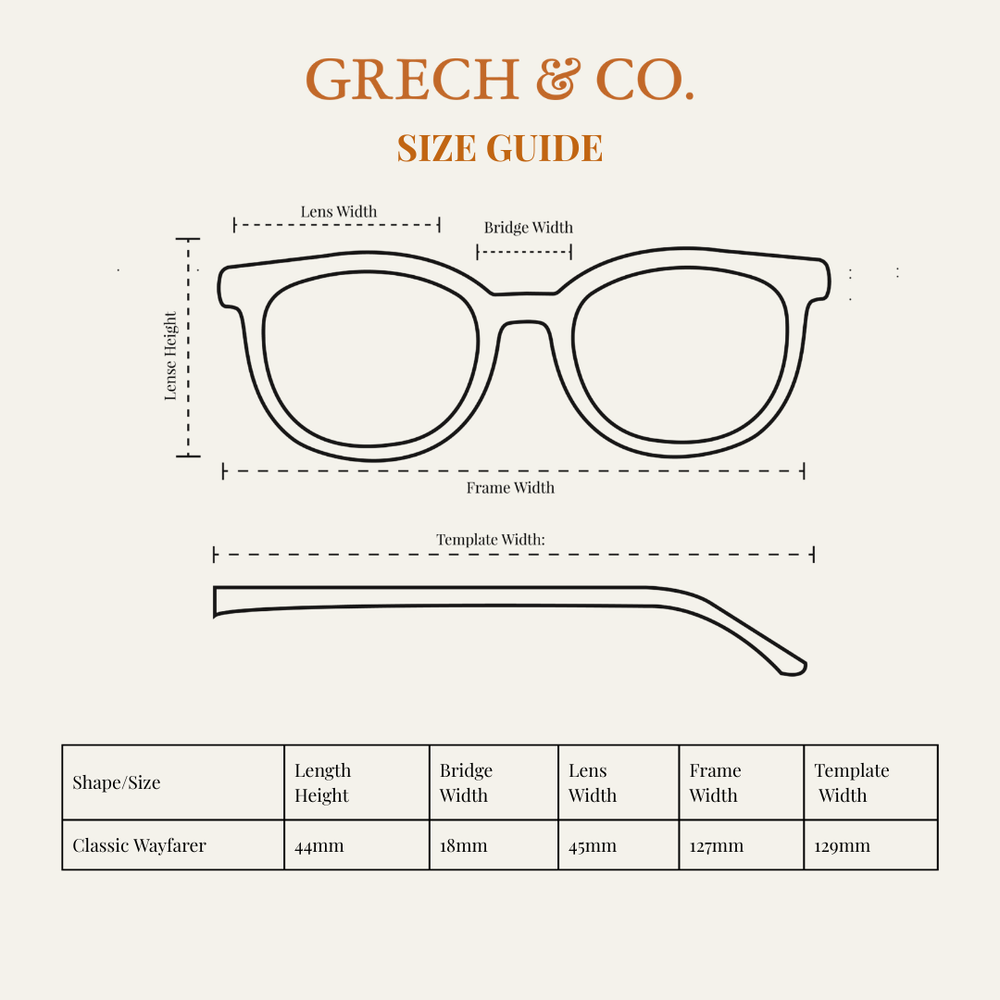 Classic Wayfarer Sustainable Sunglasses | Bio-Based · Bendable · Polarized | Tortoise